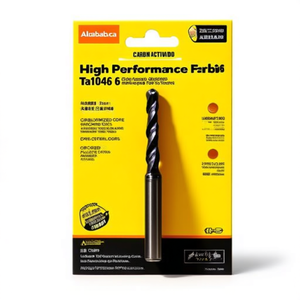 High Performance Carbide <b>Drill</b> Bit Ta1046 6 <b>Guide</b> Pads Optimized Core Coated For Machine Tools - Product Image 2
