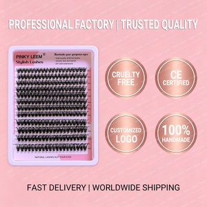 Zero Damage <b>Glue</b> Free Reusable False Eyelashes Vegan PBT Fiber Soft Comfort Band for Sensitive Eye Area - Product Image 2
