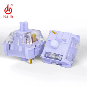 Interrupteur Kailh Polia à sensation <span class=keywords><strong>tactile</strong></span> avancée, style <span class=keywords><strong>HP</strong></span>, clavier mécanique RGB/SMD, interrupteur MX à tige transparente, compatible RGB SMD 3 broches - Product Image 1