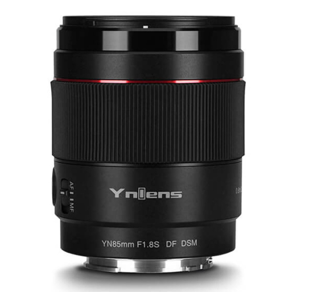 Yongnuo YN85mm F1.8S DF DSM E Mount Lens AF MF Large Aperture Camera Lens 85mm F1.8 for Sony Cameras A9 A7RII A7II A6600 A6500