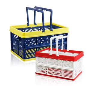 <span class=keywords><strong>Panier</strong></span> en plastique rose de supermarché Paniers à provisions pour dépanneurs - Product Image 4