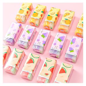 かわいいフルーツ消しゴムの香りの消しゴム学用品文房具ギフト子供のための消しゴムプロモーションギフト学生ギフト - Product Image 1