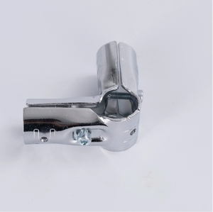 HJ-2 connettori per tubi in metallo cromato con spessore 2.3mm per il sistema di Rack per magazzino con tubo magro OD 28mm