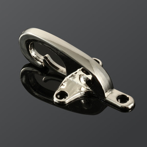 Hebilla de Cierre de Aleación de Zinc Plateada, Accesorios Duraderos para Bolsas de Ropa - Product Image 3