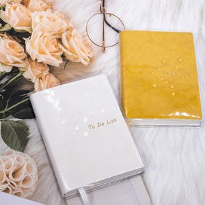 Agenda SIDAIXUE Mini, Impermeable, con Cubierta de PVC y Lámina Dorada, Libretas de Notas A6, Planificador de Tareas, Impresión Personalizada - Product Image 1
