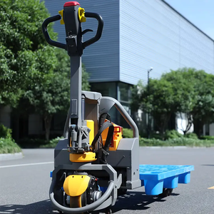 SNSC 전기 팔레트 잭 1.5 톤 1500kg 3300lbs 용량 리튬 유압 전기 팔레트 트럭 - Product Image 4