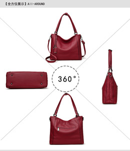Nouveaux sacs à main de luxe grande capacité pour femmes, grandes tailles, tendance, sacs fourre-tout en cuir véritable de haute qualité pour femmes - Product Image 3