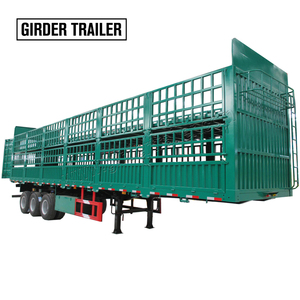 Remolque para Aves <span class=keywords><strong>de</strong></span> Corral, Fabricante <span class=keywords><strong>de</strong></span> Remolques <span class=keywords><strong>de</strong></span> Acero Económicos, Remolque <span class=keywords><strong>de</strong></span> 3 Ejes y 40 pies para Transporte <span class=keywords><strong>de</strong></span> Ganado, Vacas, Cerdos, Cabras, Ovejas - Product Image 6