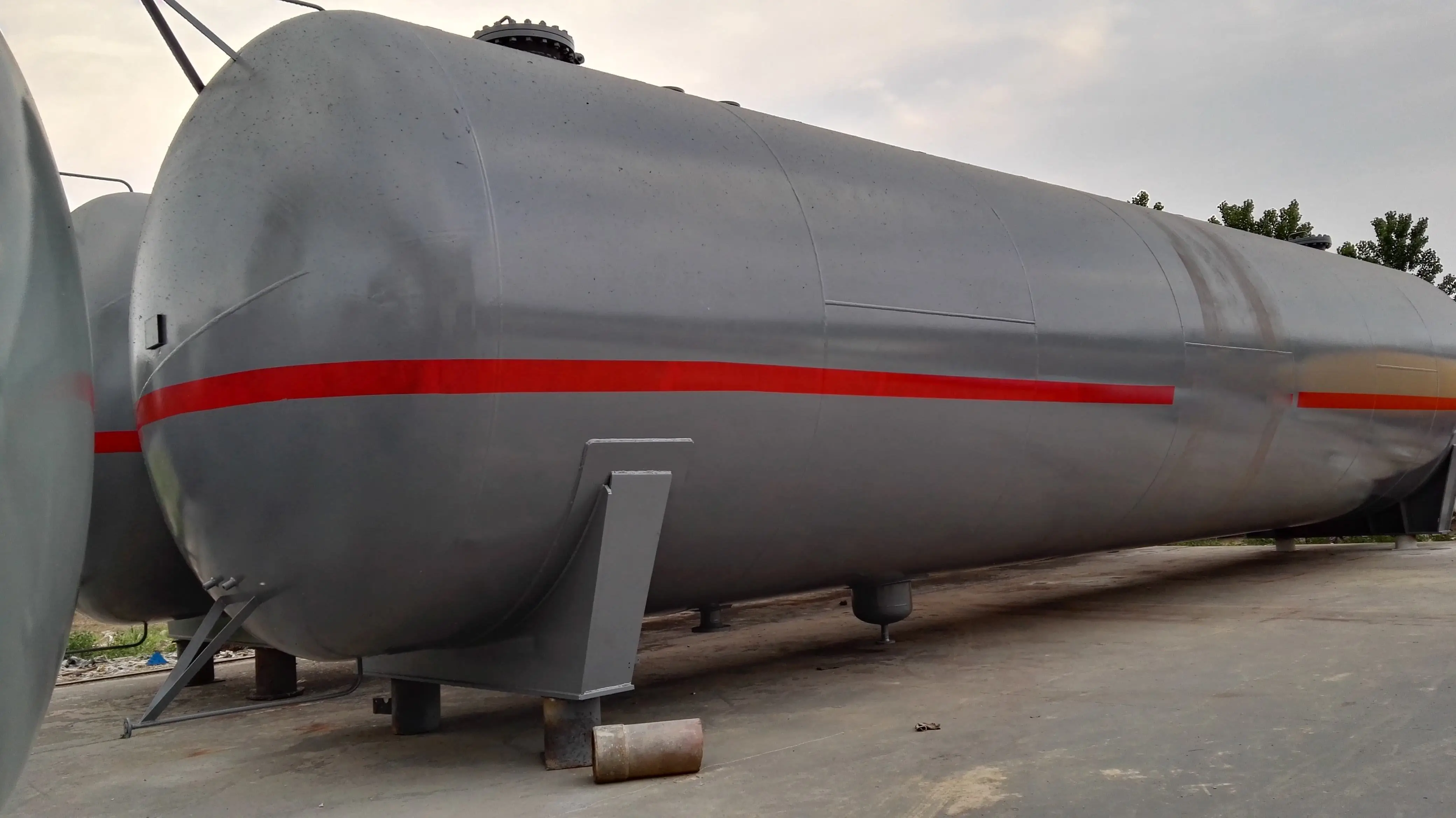 2.5 Ton Hete Verkoop Horizontale Opslagtank Lpg Opslagtank