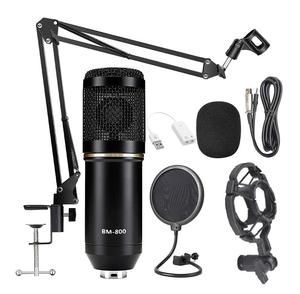 Condenser Microphone Bundle Studio <strong>Recording</strong> BM800 Set Broadcasting Mic <strong>Stand</strong> - Product Image 1