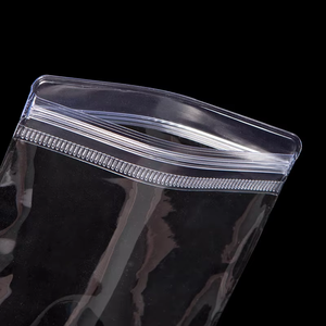 Custom Logo Cute PVC Transparent Makeup Bag Zipper Closure Mini Clear <b>Pouch</b> for Mobile Accessories Ladies Letter Pattern Raiser - Product Image 6