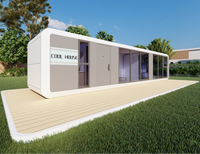 P40 Apple Cabin Container House, Maison Préfabriquée, Capsule Mobile Intelligente, Thème Spatial, Hôtel Extérieur, Mini Bureau, Utilisation comme Bar