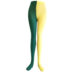 Mardi Gras Party <strong>Tights</strong> Purple <strong>Yellow</strong> Green Stretched Tight Leggings for Women Party Favors - Product Image 2