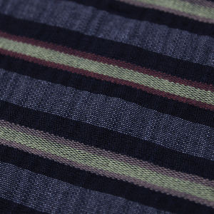 A buon mercato Morbido <span class=keywords><strong>Seersucker</strong></span> Tessuto 89% <span class=keywords><strong>Cotone</strong></span> 11% Poliestere Tessuto Denim FILATO TINTO INDIGO <span class=keywords><strong>SEERSUCKER</strong></span> - Product Image 5