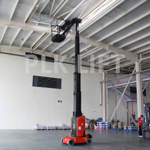 11 मीटर मोबाइल हवाई आदमी काम मंच ऊर्ध्वाधर मस्तूल हाइड्रोलिक इलेक्ट्रिक व्यक्त बूस्ट लिफ्ट लिफ्ट - Product Image 6