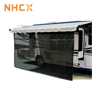 NHCX Caravan <span class=keywords><strong>Auvent</strong></span> Noir 15 'X 9' Drop RV <span class=keywords><strong>Auvent</strong></span> RV Accessoires Extérieurs - Product Image 1