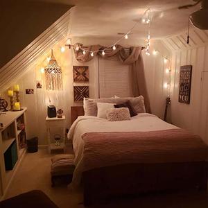 Y-W Macrame paralume Boho appeso lampada a sospensione copertura lampadario lanterna tonalità mobili per la camera da letto moderna Home Decor - Product Image 6
