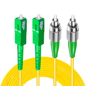热卖FTTH单双工模式光纤跳线下降光缆SC LC FC ST APC UPC光纤跳线