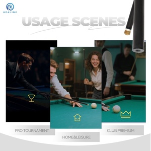 Queue de <span class=keywords><strong>billard</strong></span> OKHEALING 9,5 mm en fibre de carbone avec joint en acier inoxydable pour les tournois - Product Image 6