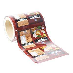 Rollo de película de embalaje de bolsita de café impreso personalizado, bolsita de <span class=keywords><strong>palitos</strong></span> de miel de té de grado alimenticio, embalaje Emballage Alimentaire - Product Image 3