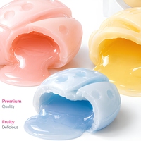 OEM ODM 80g Bonbons en cire au design d'insectes 3D, remplis de sirop, confiserie liquide fantaisie en vrac, friandises pour fêtes d'enfants, qualité alimentaire