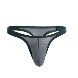 Slip da <span class=keywords><strong>Uomo</strong></span> a Vita Media, Morbidi e <span class=keywords><strong>Sexy</strong></span>, Modello Triangolare - Product Image 4