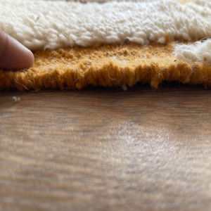 Designer White Color <b>Carpets</b> With Brown Patterned Dhurries 100% Cotton Material <b>Carpets</b> for Home Living Room and <b>Garden</b> Decor - Product Image 1