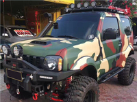 Pare-chocs avant Maiker, pièces de voiture tout-terrain pour Suzuki Jimny 98-18 4x4, pare-chocs avant en acier, barre de protection, bull bar