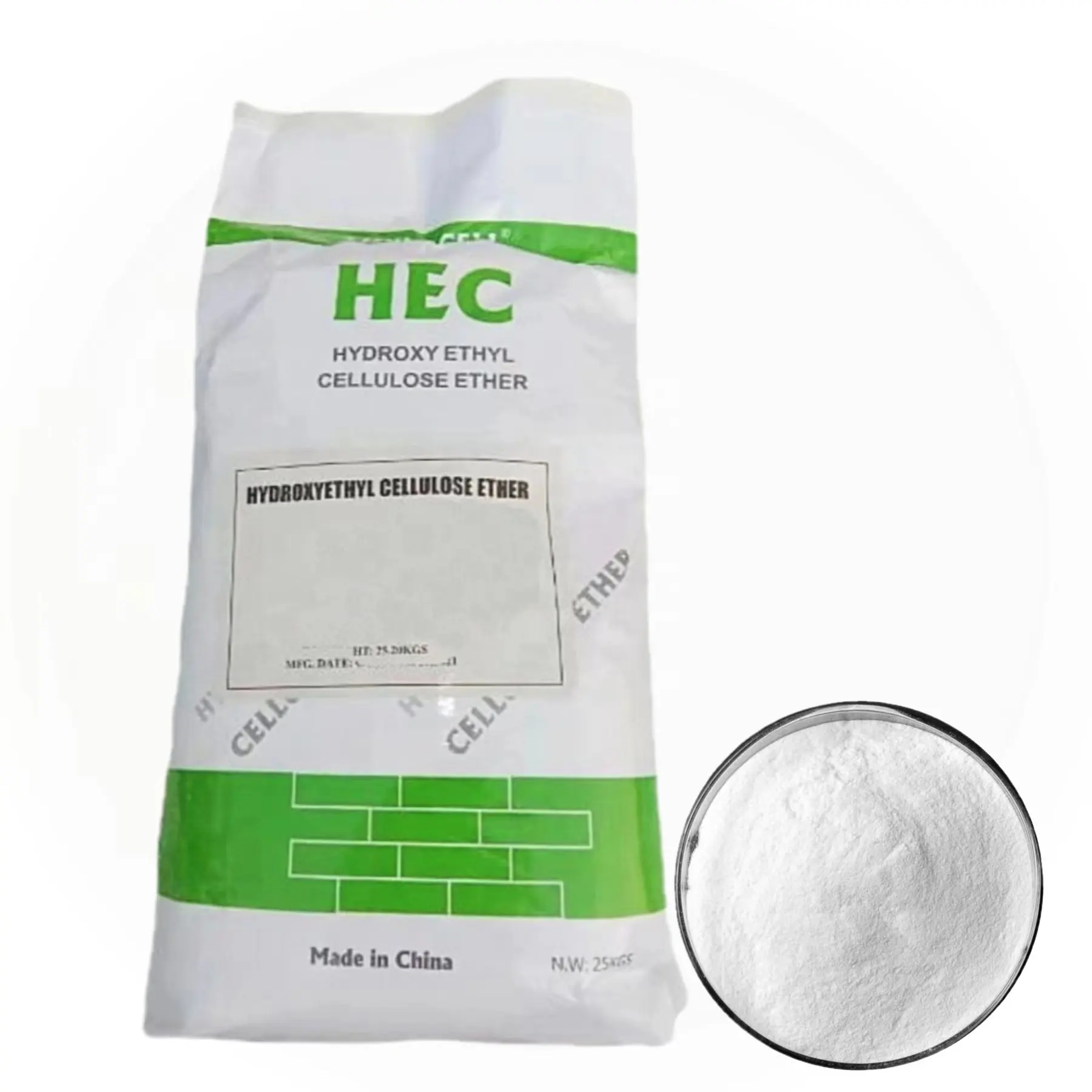 Verminderde Klompvorming Hec Voor Olieverfschilderij Hydroxyethylcellulose Hec