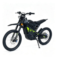 Moto tout-terrain électrique professionnelle haute vitesse Mototec 90 km/h 72 V 10 kW pour la course hors route
