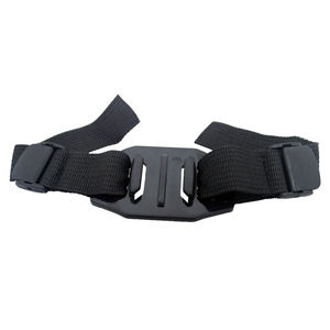 Correa de casco con Ventilación ajustable, soporte de correa para casco de bicicleta, soporte para cinturón de cabeza para <span class=keywords><strong>Cámara</strong></span> de Acción <span class=keywords><strong>Insta360</strong></span> <span class=keywords><strong>One</strong></span> X2 <span class=keywords><strong>X</strong></span> R DJI OSMO - Product Image 1