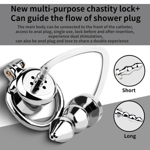 Dispositif de chasteté masculin en acier inoxydable, jeu BDSM pour couple, jouets sexuels pour adultes, vente en gros, équipement de bondage, produits SM, érotique, fournisseur de produits chauds - Product Image 5
