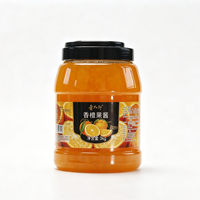 Lotlong Direct Vanuit de Fabriek Verse Sinaasappel Drankjam 35% Brix Kamerstemperatuur Bewaring voor Koffiehuizen Theehuizen Premium Bulk Leverancier