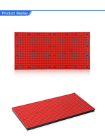 La publicité extérieure blanche de couleur a mené l'intense luminosité de balayage du module 320x160mm d'écran de visualisation 1/4