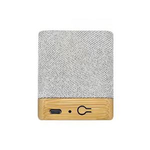 Altavoz Promocional de Regalo de Navidad, Altavoz Inalámbrico de Tela RPET, Altavoz Portátil de Material de Corcho y Bambú que Reproduce Música con Sonido Potente - Product Image 3