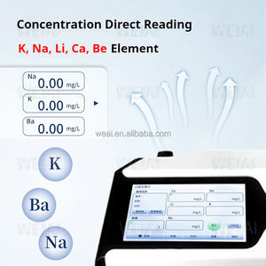 Spettrometro WEIAI con Schermo Touch FP6450, Spettrofotometro per Laboratorio, Alimenti, Suolo, Fertilizzanti, Cemento, Fotometro a Fiamma per K Na Li <span class=keywords><strong>Ca</strong></span> Ba - Product Image 3