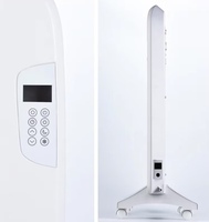Chauffage électrique intelligent WiFi contrôlé par application, radiateur programmable à profil en aluminium avec thermostat et contrôle de la température