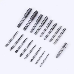 Kit de 40 pièces pour taraudage manuel, comprenant <span class=keywords><strong>tarauds</strong></span> ronds en acier allié <span class=keywords><strong>et</strong></span> <span class=keywords><strong>filières</strong></span>, avec clé à taraud - Product Image 2