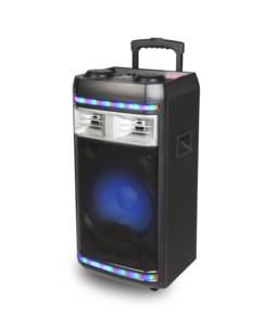 Factory AVCROWNS CH-126 Portable <strong>Speaker</strong> 12&quot; Wooden <strong>Box</strong> Party <strong>Speaker</strong> - Product Image 3