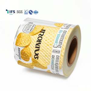 Customizable Logo Laminated Flexible <b>Plastic</b> <b>Film</b> Roll Sachet for Packaging Food Candy Chocolate Snacks - Product Image 5