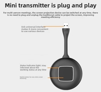 Dongle de espejo de pantalla de aula de presentación inalámbrica OEM para 65 75 86 100 110 pulgadas 4K pantalla táctil tableros inteligentes interactivos