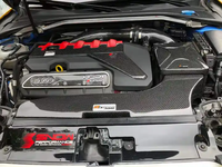 Prix usine panneau de garniture de cabine en Fiber de carbone sec décoration couvercle de moteur pour AUDI RS3,TTRS EA855 2.5T