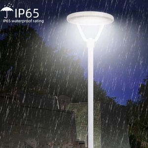 Lampe solaire LED de jardin de rue en alliage d'aluminium imperméable IP65, UFO, capteur de mouvement intelligent, haute luminosité, contrôle sans fil - Product Image 6
