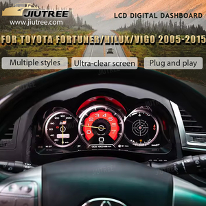 Car LCD Digital Cluster For Toyota Fortuner/Hilux/Vigo 2005-2015 Virtual Cockpit Speed Meter Car Dashboard Head Unit Display - Product Image 6