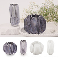 Moule en silicone YS 3D polyvalent et robuste pour vase et pot de rangement – Accessoire portable pour centres de table uniques et accents décoratifs pour la maison