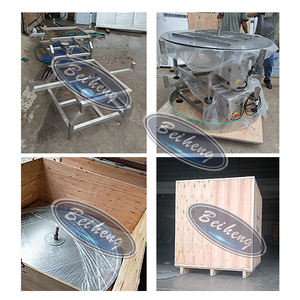 Beiheng hogesnelheids elektrische biscuit roterende accumulatie-tafel verticale machine transportband draaiende verzameltafel - Product Image 4