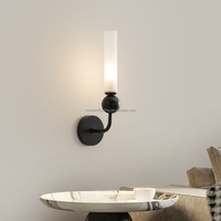 Lampe murale en laiton noir à prix d'usine, vente chaude, avec marbre naturel vert pour la maison, chambre à coucher, chevet, salon, luminaires muraux modernes