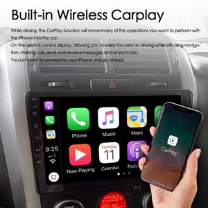 Radio Estéreo para Auto con CarPlay Inalámbrico y Voz AI de 128GB para Suzuki Grand Vitara 3 2005-2015, Navegación GPS, Android 13, Multimedia, Video - Product Image 4