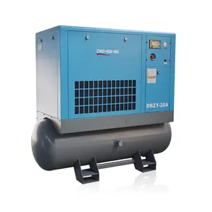 15kW 20 Hp Screw 16 Bar Air-Compressors With Air Tank And Dryer For Sand Blasting