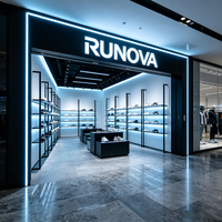 Letrero 3D LED Carrey Sign, Logotipo Personalizado para Tienda de Ropa, Letras de Canal Ecológicas para Interiores y Fachadas de Tiendas